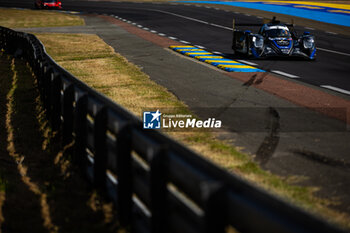 2024-06-09 - 37 FLUXA Lorenzo (spa), JAKOBSEN Malthe (dnk), MIYATA Ritomo (jpn), Cool Racing, Oreca 07 - Gibson #37, LMP2, action during the Free Practice 2 - Test Day of the 2024 24 Hours of Le Mans, 4th round of the 2024 FIA World Endurance Championship, on the Circuit des 24 Heures du Mans, on June 9, 2024 in Le Mans, France - 24 HEURES DU MANS 2024 - FREE PRACTICE 2 - TEST DAY - ENDURANCE - MOTORS