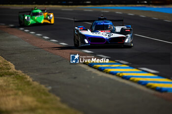 2024-06-09 - 15 VANTHOOR Dries (bel), MARCIELLO Raffaele (swi), WITTMANN Marco (ger), BMW M Team WRT, BMW Hybrid V8 #15, Hypercar, FIA WEC, action during the Free Practice 2 - Test Day of the 2024 24 Hours of Le Mans, 4th round of the 2024 FIA World Endurance Championship, on the Circuit des 24 Heures du Mans, on June 9, 2024 in Le Mans, France - 24 HEURES DU MANS 2024 - FREE PRACTICE 2 - TEST DAY - ENDURANCE - MOTORS