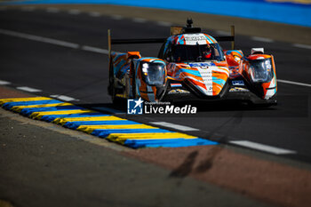 2024-06-09 - 33 MATTSCHULL Alexander (ger), BINDER René (aut), HORR Laurents (ger), DKR Engineering, Oreca 07 - Gibson #33, LMP2 PRO/AM, action during the Free Practice 2 - Test Day of the 2024 24 Hours of Le Mans, 4th round of the 2024 FIA World Endurance Championship, on the Circuit des 24 Heures du Mans, on June 9, 2024 in Le Mans, France - 24 HEURES DU MANS 2024 - FREE PRACTICE 2 - TEST DAY - ENDURANCE - MOTORS