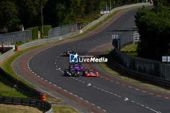 2024-06-09 - 45 KURTZ George (usa), BRAUN Colin (usa), CATSBURG Nicky (nld), Crowdstrike Racing by APR, Oreca 07 - Gibson #45, LMP2 PRO/AM, action 09 RIED Jonas (ger), CAPIETTO Maceo (fra), VISCAAL Bent (nld), Proton Competition, Oreca 07 - Gibson #09, LMP2, action during the Free Practice 2 - Test Day of the 2024 24 Hours of Le Mans, 4th round of the 2024 FIA World Endurance Championship, on the Circuit des 24 Heures du Mans, on June 9, 2024 in Le Mans, France - 24 HEURES DU MANS 2024 - FREE PRACTICE 2 - TEST DAY - ENDURANCE - MOTORS
