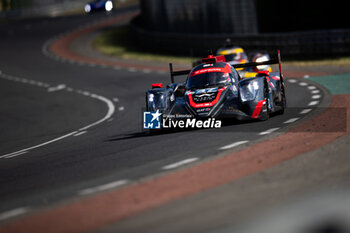 2024-06-09 - 47 RAO Naveen (usa), BELL Matthew (gbr), VESTI Frédérik (dnk), Cool Racing, Oreca 07 - Gibson #47, LMP2 PRO/AM, action during the Free Practice 2 - Test Day of the 2024 24 Hours of Le Mans, 4th round of the 2024 FIA World Endurance Championship, on the Circuit des 24 Heures du Mans, on June 9, 2024 in Le Mans, France - 24 HEURES DU MANS 2024 - FREE PRACTICE 2 - TEST DAY - ENDURANCE - MOTORS