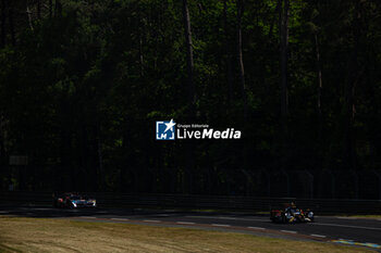 2024-06-09 - 24 SCHERER Fabio (swi), HEINEMEIER HANSSON David (dnk), SIMPSON Kyffin (usa), Nielsen Racing, Oreca 07 - Gibson #24, LMP2, action during the Free Practice 2 - Test Day of the 2024 24 Hours of Le Mans, 4th round of the 2024 FIA World Endurance Championship, on the Circuit des 24 Heures du Mans, on June 9, 2024 in Le Mans, France - 24 HEURES DU MANS 2024 - FREE PRACTICE 2 - TEST DAY - ENDURANCE - MOTORS