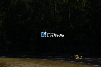 2024-06-09 - 65 SALES Rodrigo (usa), BECHE Mathias (swi), HUFFAKER Scott (usa), Panis Racing, Oreca 07 - Gibson #65, LMP2 PRO/AM, action during the Free Practice 2 - Test Day of the 2024 24 Hours of Le Mans, 4th round of the 2024 FIA World Endurance Championship, on the Circuit des 24 Heures du Mans, on June 9, 2024 in Le Mans, France - 24 HEURES DU MANS 2024 - FREE PRACTICE 2 - TEST DAY - ENDURANCE - MOTORS