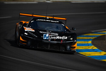 2024-06-09 - 95 SATO Marino (jpn), PINO Nico (chl), HAMAGHUCHI Hiroshi (jpn), United Autosports, McLaren 720S GT3 Evo #95, LM GT3, FIA WEC, action during the Free Practice 2 - Test Day of the 2024 24 Hours of Le Mans, 4th round of the 2024 FIA World Endurance Championship, on the Circuit des 24 Heures du Mans, on June 9, 2024 in Le Mans, France - 24 HEURES DU MANS 2024 - FREE PRACTICE 2 - TEST DAY - ENDURANCE - MOTORS