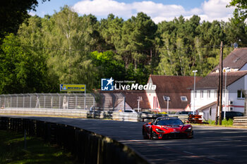 2024-06-09 - 70 IRIBE Brendan (usa), MILLROY Ollie (gar), SCHANDORFF Frederik (dnk), Inception Racing, McLaren 720S LMGT3 Evo, LM GT3, action during the Free Practice 2 - Test Day of the 2024 24 Hours of Le Mans, 4th round of the 2024 FIA World Endurance Championship, on the Circuit des 24 Heures du Mans, on June 9, 2024 in Le Mans, France - 24 HEURES DU MANS 2024 - FREE PRACTICE 2 - TEST DAY - ENDURANCE - MOTORS