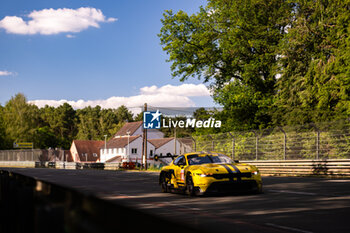2024-06-09 - 44 HARTSHORNE John (gbr), TUCK Ben (ger), MIES Christopher (ger), Proton Competition, Ford Mustang LMGT3, LMGT3, action during the Free Practice 2 - Test Day of the 2024 24 Hours of Le Mans, 4th round of the 2024 FIA World Endurance Championship, on the Circuit des 24 Heures du Mans, on June 9, 2024 in Le Mans, France - 24 HEURES DU MANS 2024 - FREE PRACTICE 2 - TEST DAY - ENDURANCE - MOTORS