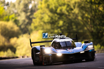 2024-06-09 - 35 MILESI Charles (fra), HABSBURG-Lothringen Ferdinand (aut), CHATIN Paul-Loup (fra), Alpine Endurance Team #35, Alpine A424, Hypercar, FIA WEC, action during the Free Practice 2 - Test Day of the 2024 24 Hours of Le Mans, 4th round of the 2024 FIA World Endurance Championship, on the Circuit des 24 Heures du Mans, on June 9, 2024 in Le Mans, France - 24 HEURES DU MANS 2024 - FREE PRACTICE 2 - TEST DAY - ENDURANCE - MOTORS