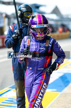 2024-06-09 - KEATING Ben (usa), United Autosports USA, Oreca 07 - Gibson #23 PRO/AM, LMP2, portrait during the Free Practice 2 - Test Day of the 2024 24 Hours of Le Mans, 4th round of the 2024 FIA World Endurance Championship, on the Circuit des 24 Heures du Mans, on June 9, 2024 in Le Mans, France - 24 HEURES DU MANS 2024 - FREE PRACTICE 2 - TEST DAY - ENDURANCE - MOTORS