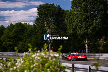 2024-06-09 - 311 DERANI Luis Felipe (bra), AITKEN Jack (gbr), DRUGOVICH Felipe (bra), Whelen Cadillac Racing, Cadillac V-Series.R #311, Hypercar, action during the Free Practice 2 - Test Day of the 2024 24 Hours of Le Mans, 4th round of the 2024 FIA World Endurance Championship, on the Circuit des 24 Heures du Mans, on June 9, 2024 in Le Mans, France - 24 HEURES DU MANS 2024 - FREE PRACTICE 2 - TEST DAY - ENDURANCE - MOTORS