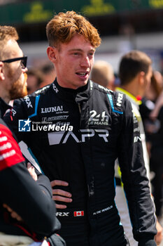 2024-06-11 - DE ANGELIS Roman (can), Algarve Pro Racing, Oreca 07 - Gibson #25, LMP2, portrait during the 2024 24 Hours of Le Mans, 4th round of the 2024 FIA World Endurance Championship, on the Circuit des 24 Heures du Mans, on June 11, 2024 in Le Mans, France - 24 HEURES DU MANS 2024 - TUESDAY - ENDURANCE - MOTORS