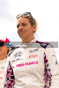 2024-06-11 - BOVY Sarah (bel), Iron Dames, Lamborghini Huracan GT3 Evo2 #85, LM GT3, FIA WEC, portrait during the 2024 24 Hours of Le Mans, 4th round of the 2024 FIA World Endurance Championship, on the Circuit des 24 Heures du Mans, on June 11, 2024 in Le Mans, France - 24 HEURES DU MANS 2024 - TUESDAY - ENDURANCE - MOTORS
