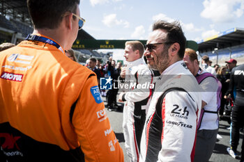 2024-06-11 - 70 IRIBE Brendan (usa), MILLROY Ollie (gar), SCHANDORFF Frederik (dnk), Inception Racing, McLaren 720S LMGT3 Evo, LM GT3, portrait during the 2024 24 Hours of Le Mans, 4th round of the 2024 FIA World Endurance Championship, on the Circuit des 24 Heures du Mans, on June 11, 2024 in Le Mans, France - 24 HEURES DU MANS 2024 - TUESDAY - ENDURANCE - MOTORS