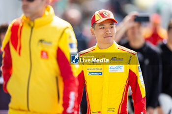 2024-06-11 - YE Yifei (chn), AF Corse, Ferrari 499P #83, Hypercar, FIA WEC, portrait during the 2024 24 Hours of Le Mans, 4th round of the 2024 FIA World Endurance Championship, on the Circuit des 24 Heures du Mans, on June 11, 2024 in Le Mans, France - 24 HEURES DU MANS 2024 - TUESDAY - ENDURANCE - MOTORS