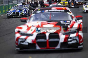 2024-06-11 - 46 MARTIN Maxime (bel), ROSSI Valentino (ita), AL HARTHY Ahmad (omn), Team WRT, BMW M4 GT3 #46, LM GT3 #44, FIA WEC, action during the 2024 24 Hours of Le Mans, 4th round of the 2024 FIA World Endurance Championship, on the Circuit des 24 Heures du Mans, on June 11, 2024 in Le Mans, France - 24 HEURES DU MANS 2024 - TUESDAY - ENDURANCE - MOTORS