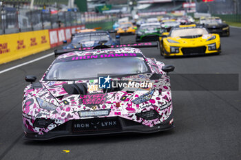 2024-06-11 - 85 BOVY Sarah (bel), FREY Rahel (swi), GATTING Michelle (dnk), Iron Dames, Lamborghini Huracan GT3 Evo2 #85, LM GT3, FIA WEC, ambiance during the 2024 24 Hours of Le Mans, 4th round of the 2024 FIA World Endurance Championship, on the Circuit des 24 Heures du Mans, on June 11, 2024 in Le Mans, France - 24 HEURES DU MANS 2024 - TUESDAY - ENDURANCE - MOTORS