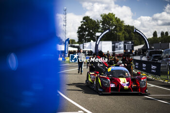 2024-06-12 - 02 SARKISSIAN Shahan Haig (lbn), GOSSELIN Willyam (fra), CD Sport, Ligier JS P320 - Nissan, LMP3, #02, action during the Road to Le Mans 2024, 3rd round of the 2024 Michelin Le Mans Cup, on the Circuit des 24 Heures du Mans, from June 12 to 15, 2024 in Le Mans, France - AUTO - ROAD TO LE MANS 2024 - ENDURANCE - MOTORS