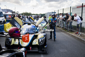 2024-06-12 - FOSSARD Marius (fra), Nielsen Racing, Ligier JS P320 - Nissan, LMP3, #10, portrait during the Road to Le Mans 2024, 3rd round of the 2024 Michelin Le Mans Cup, on the Circuit des 24 Heures du Mans, from June 12 to 15, 2024 in Le Mans, France - AUTO - ROAD TO LE MANS 2024 - ENDURANCE - MOTORS