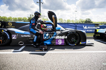 2024-06-12 - 09 ROSSI Louis (fra), HAOWEN Luo (chn), Graff, Ligier JS P320 - Nissan, LMP3, #09, action during the Road to Le Mans 2024, 3rd round of the 2024 Michelin Le Mans Cup, on the Circuit des 24 Heures du Mans, from June 12 to 15, 2024 in Le Mans, France - AUTO - ROAD TO LE MANS 2024 - ENDURANCE - MOTORS