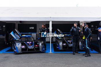 2024-06-12 - 97 CHILA Adrien (fra), DROUX David (swi), Cool Racing, Ligier JS P320 - Nissan, LMP3, #97, 87 SWEETNAM James (are), CLOSMENIL Adrien (fra), Cool Racing, Ligier JS P320 - Nissan, LMP3, #87, box during the Road to Le Mans 2024, 3rd round of the 2024 Michelin Le Mans Cup, on the Circuit des 24 Heures du Mans, from June 12 to 15, 2024 in Le Mans, France - AUTO - ROAD TO LE MANS 2024 - ENDURANCE - MOTORS