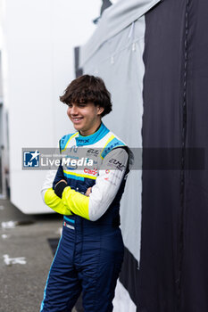 2024-06-12 - AGUILERA Ian (gbr), RLR M Sport, Ligier JS P320 - Nissan, LMP3, #05, portrait during the Road to Le Mans 2024, 3rd round of the 2024 Michelin Le Mans Cup, on the Circuit des 24 Heures du Mans, from June 12 to 15, 2024 in Le Mans, France - AUTO - ROAD TO LE MANS 2024 - ENDURANCE - MOTORS