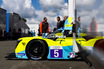 2024-06-12 - 05 AGUILERA Ian (gbr), TBA, RLR M Sport, Ligier JS P320 - Nissan, LMP3, #05, during the Road to Le Mans 2024, 3rd round of the 2024 Michelin Le Mans Cup, on the Circuit des 24 Heures du Mans, from June 12 to 15, 2024 in Le Mans, France - AUTO - ROAD TO LE MANS 2024 - ENDURANCE - MOTORS