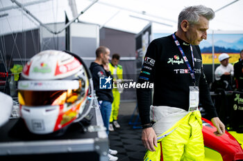 2024-06-12 - DECURTINS Pieder (swi), Haegeli by T2 Racing, Duquesne M30 - D08 - Nissan, LMP3, #67, portrait during the Road to Le Mans 2024, 3rd round of the 2024 Michelin Le Mans Cup, on the Circuit des 24 Heures du Mans, from June 12 to 15, 2024 in Le Mans, France - AUTO - ROAD TO LE MANS 2024 - ENDURANCE - MOTORS