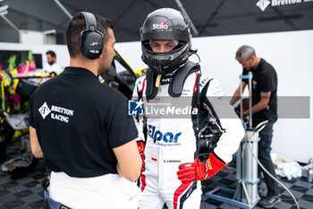 2024-06-12 - LADNIAK Szymon (pol), Bretton Racing, Ligier JS P320 - Nissan, LMP3, #62, portrait during the Road to Le Mans 2024, 3rd round of the 2024 Michelin Le Mans Cup, on the Circuit des 24 Heures du Mans, from June 12 to 15, 2024 in Le Mans, France - AUTO - ROAD TO LE MANS 2024 - ENDURANCE - MOTORS