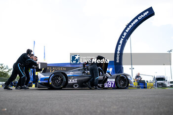 2024-06-12 - 97 CHILA Adrien (fra), DROUX David (swi), Cool Racing, Ligier JS P320 - Nissan, LMP3, #97, action during the Road to Le Mans 2024, 3rd round of the 2024 Michelin Le Mans Cup, on the Circuit des 24 Heures du Mans, from June 12 to 15, 2024 in Le Mans, France - AUTO - ROAD TO LE MANS 2024 - ENDURANCE - MOTORS