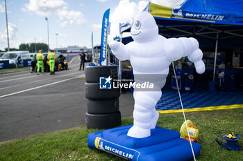 2024-06-12 - Michelin Bibendum during the Road to Le Mans 2024, 3rd round of the 2024 Michelin Le Mans Cup, on the Circuit des 24 Heures du Mans, from June 12 to 15, 2024 in Le Mans, France - AUTO - ROAD TO LE MANS 2024 - ENDURANCE - MOTORS