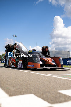 2024-06-12 - 99 VAN DER SNEL Mark (nld), VAN DER SNEL Max (nld), More Motorsport, Ligier JS P320 - Nissan, LMP3, #99, action during the Road to Le Mans 2024, 3rd round of the 2024 Michelin Le Mans Cup, on the Circuit des 24 Heures du Mans, from June 12 to 15, 2024 in Le Mans, France - AUTO - ROAD TO LE MANS 2024 - ENDURANCE - MOTORS