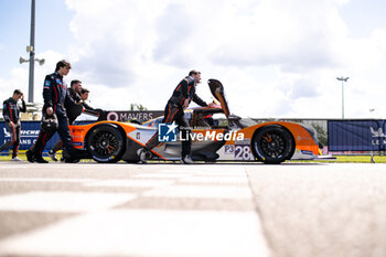 2024-06-12 - 28 GUTAK Viacheslav (ana), MAURICE Maxence (fra), MV2S Racing, Ligier JS P320 - Nissan, LMP3, #28, action during the Road to Le Mans 2024, 3rd round of the 2024 Michelin Le Mans Cup, on the Circuit des 24 Heures du Mans, from June 12 to 15, 2024 in Le Mans, France - AUTO - ROAD TO LE MANS 2024 - ENDURANCE - MOTORS