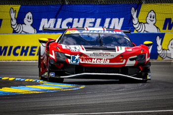 2024-06-12 - 51 KURZEJEWSKI Matthew (usa), BALZAN Alessandro (ita), AF Corse, Ferrari 296 GT3, GT3, #51, action during the Road to Le Mans 2024, 3rd round of the 2024 Michelin Le Mans Cup, on the Circuit des 24 Heures du Mans, from June 12 to 15, 2024 in Le Mans, France - AUTO - ROAD TO LE MANS 2024 - ENDURANCE - MOTORS