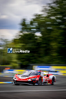 2024-06-12 - 51 KURZEJEWSKI Matthew (usa), BALZAN Alessandro (ita), AF Corse, Ferrari 296 GT3, GT3, #51, action during the Road to Le Mans 2024, 3rd round of the 2024 Michelin Le Mans Cup, on the Circuit des 24 Heures du Mans, from June 12 to 15, 2024 in Le Mans, France - AUTO - ROAD TO LE MANS 2024 - ENDURANCE - MOTORS