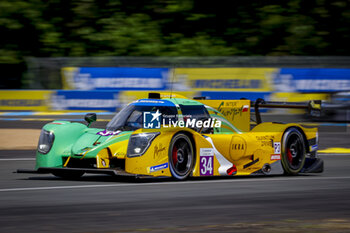 2024-06-12 - 34 BUKHANTSOV Alexander (are), KOEN Rik (nld), Inter Europe Competition, Ligier JS P320 - Nissan, LMP3, #34, action during the Road to Le Mans 2024, 3rd round of the 2024 Michelin Le Mans Cup, on the Circuit des 24 Heures du Mans, from June 12 to 15, 2024 in Le Mans, France - AUTO - ROAD TO LE MANS 2024 - ENDURANCE - MOTORS