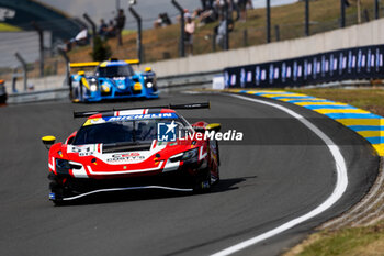 2024-06-12 - 51 KURZEJEWSKI Matthew (usa), BALZAN Alessandro (ita), AF Corse, Ferrari 296 GT3, GT3, #51, action during the Road to Le Mans 2024, 3rd round of the 2024 Michelin Le Mans Cup, on the Circuit des 24 Heures du Mans, from June 12 to 15, 2024 in Le Mans, France - AUTO - ROAD TO LE MANS 2024 - ENDURANCE - MOTORS