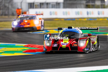 2024-06-12 - 02 SARKISSIAN Shahan Haig (lbn), GOSSELIN Willyam (fra), CD Sport, Ligier JS P320 - Nissan, LMP3, #02, action2 during the Road to Le Mans 2024, 3rd round of the 2024 Michelin Le Mans Cup, on the Circuit des 24 Heures du Mans, from June 12 to 15, 2024 in Le Mans, France - AUTO - ROAD TO LE MANS 2024 - ENDURANCE - MOTORS