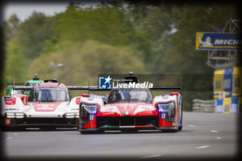 2024-06-12 - 11 VERNAY Jean-Karl (fra), SERRAVALLE Antonio (can), WATTANA BENNETT Carl (tha), Isotta Fraschini, Isotta Fraschini Tipo6-C #11, Hypercar, FIA WEC, action during the 2024 24 Hours of Le Mans, 4th round of the 2024 FIA World Endurance Championship, on the Circuit des 24 Heures du Mans, on June 12, 2024 in Le Mans, France - 24 HEURES DU MANS 2024 - WEDNESDAY - ENDURANCE - MOTORS