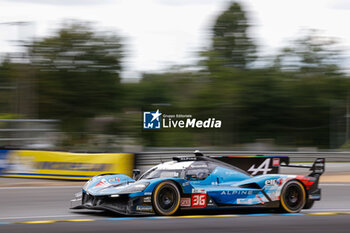 2024-06-12 - 36 VAXIVIERE Matthieu (fra), SCHUMACHER Mick (ger), LAPIERRE Nicolas (fra), Alpine Endurance Team, Alpine A424 #36, Hypercar, FIA WEC, action during the 2024 24 Hours of Le Mans, 4th round of the 2024 FIA World Endurance Championship, on the Circuit des 24 Heures du Mans, on June 12, 2024 in Le Mans, France - 24 HEURES DU MANS 2024 - WEDNESDAY - ENDURANCE - MOTORS