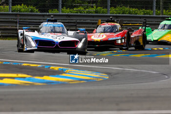 2024-06-12 - 15 VANTHOOR Dries (bel), MARCIELLO Raffaele (swi), WITTMANN Marco (ger), BMW M Team WRT, BMW Hybrid V8 #15, Hypercar, FIA WEC, action during the 2024 24 Hours of Le Mans, 4th round of the 2024 FIA World Endurance Championship, on the Circuit des 24 Heures du Mans, on June 12, 2024 in Le Mans, France - 24 HEURES DU MANS 2024 - WEDNESDAY - ENDURANCE - MOTORS