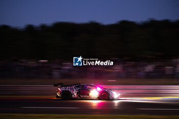 2024-06-12 - 83 KUBICA Robert (pol), SHWARTZMAN Robert (isr), YE Yifei (chn), AF Corse, Ferrari 499P #83, Hypercar, FIA WEC, action during the 2024 24 Hours of Le Mans, 4th round of the 2024 FIA World Endurance Championship, on the Circuit des 24 Heures du Mans, on June 12, 2024 in Le Mans, France - 24 HEURES DU MANS 2024 - WEDNESDAY - ENDURANCE - MOTORS