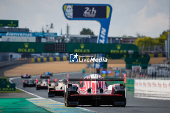 2024-06-12 - 05 CAMPBELL Matt (aus), CHRISTENSEN Michael (dnk), MAKOWIECKI Frédéric (fra), Porsche Penske Motorsport, Porsche 963 #05, Hypercar, FIA WEC, action during the 2024 24 Hours of Le Mans, 4th round of the 2024 FIA World Endurance Championship, on the Circuit des 24 Heures du Mans, on June 12, 2024 in Le Mans, France - 24 HEURES DU MANS 2024 - WEDNESDAY - ENDURANCE - MOTORS