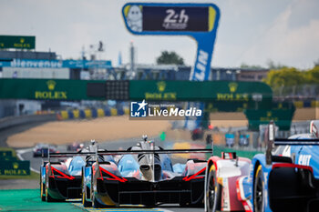 2024-06-12 - 35 MILESI Charles (fra), HABSBURG-Lothringen Ferdinand (aut), CHATIN Paul-Loup (fra), Alpine Endurance Team #35, Alpine A424, Hypercar, FIA WEC, action, 36 VAXIVIERE Matthieu (fra), SCHUMACHER Mick (ger), LAPIERRE Nicolas (fra), Alpine Endurance Team, Alpine A424 #36, Hypercar, FIA WEC, action, during the 2024 24 Hours of Le Mans, 4th round of the 2024 FIA World Endurance Championship, on the Circuit des 24 Heures du Mans, on June 12, 2024 in Le Mans, France - 24 HEURES DU MANS 2024 - WEDNESDAY - ENDURANCE - MOTORS