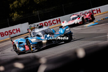 2024-06-12 - 35 MILESI Charles (fra), HABSBURG-Lothringen Ferdinand (aut), CHATIN Paul-Loup (fra), Alpine Endurance Team #35, Alpine A424, Hypercar, FIA WEC, action during the Free Practice 1 of the 2024 24 Hours of Le Mans, 4th round of the 2024 FIA World Endurance Championship, on the Circuit des 24 Heures du Mans, on June 12, 2024 in Le Mans, France - 24 HEURES DU MANS 2024 - WEDNESDAY - ENDURANCE - MOTORS