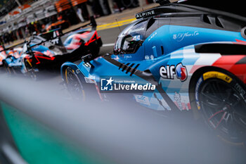 2024-06-12 - 35 MILESI Charles (fra), HABSBURG-Lothringen Ferdinand (aut), CHATIN Paul-Loup (fra), Alpine Endurance Team #35, Alpine A424, Hypercar, FIA WEC, action 36 VAXIVIERE Matthieu (fra), SCHUMACHER Mick (ger), LAPIERRE Nicolas (fra), Alpine Endurance Team, Alpine A424 #36, Hypercar, FIA WEC, action pitlane, during the 2024 24 Hours of Le Mans, 4th round of the 2024 FIA World Endurance Championship, on the Circuit des 24 Heures du Mans, on June 12, 2024 in Le Mans, France - 24 HEURES DU MANS 2024 - WEDNESDAY - ENDURANCE - MOTORS