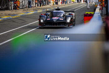 2024-06-12 - 07 LOPEZ José María (arg), KOBAYASHI Kamui (jpn), DE VRIES Nyck (nld), Toyota Gazoo Racing, Toyota GR010 - Hybrid #07, Hypercar, FIA WEC, action during the Wednesday Qualifying session of the 2024 24 Hours of Le Mans, 4th round of the 2024 FIA World Endurance Championship, on the Circuit des 24 Heures du Mans, on June 12, 2024 in Le Mans, France - 24 HEURES DU MANS 2024 - WEDNESDAY - QUALIFYING - ENDURANCE - MOTORS