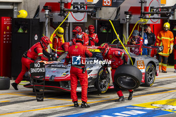 2024-06-12 - 55 HERIAU François (fra), MANN Simon (usa), ROVERA Alessio (ita), Vista AF Corse, Ferrari 296 GT3 #55, LM GT3, FIA WEC, action during the Wednesday Qualifying session of the 2024 24 Hours of Le Mans, 4th round of the 2024 FIA World Endurance Championship, on the Circuit des 24 Heures du Mans, on June 12, 2024 in Le Mans, France - 24 HEURES DU MANS 2024 - WEDNESDAY - QUALIFYING - ENDURANCE - MOTORS