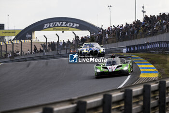 2024-06-12 - 19 GROSJEAN Romain (fra), CALDARELLI Andrea (ita), CAIROLI Matteo (ita), Lamborghini Iron Lynx, Lamborghini SC63 #19, Hypercar, action during the Wednesday Qualifying session of the 2024 24 Hours of Le Mans, 4th round of the 2024 FIA World Endurance Championship, on the Circuit des 24 Heures du Mans, on June 12, 2024 in Le Mans, France - 24 HEURES DU MANS 2024 - WEDNESDAY - QUALIFYING - ENDURANCE - MOTORS