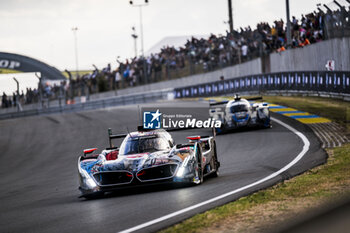 2024-06-12 - 20 VAN DER LINDE Sheldon (zaf), FRIJNS Robin (nld), RAST René (ger), BMW M Team WRT, BMW Hybrid V8 #20, Hypercar, FIA WEC, action during the Wednesday Qualifying session of the 2024 24 Hours of Le Mans, 4th round of the 2024 FIA World Endurance Championship, on the Circuit des 24 Heures du Mans, on June 12, 2024 in Le Mans, France - 24 HEURES DU MANS 2024 - WEDNESDAY - QUALIFYING - ENDURANCE - MOTORS