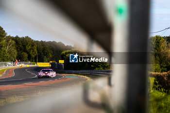 2024-06-12 - 85 BOVY Sarah (bel), FREY Rahel (swi), GATTING Michelle (dnk), Iron Dames, Lamborghini Huracan GT3 Evo2 #85, LM GT3, FIA WEC, action during the Wednesday Qualifying session of the 2024 24 Hours of Le Mans, 4th round of the 2024 FIA World Endurance Championship, on the Circuit des 24 Heures du Mans, on June 12, 2024 in Le Mans, France - 24 HEURES DU MANS 2024 - WEDNESDAY - QUALIFYING - ENDURANCE - MOTORS