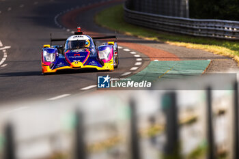 2024-06-12 - 23 KEATING Ben (usa), ALBUQUERQUE Filipe (prt), HANLEY Ben (gbr), United Autosports USA, Oreca 07 - Gibson #23 PRO/AM, LMP2, action during the Wednesday Qualifying session of the 2024 24 Hours of Le Mans, 4th round of the 2024 FIA World Endurance Championship, on the Circuit des 24 Heures du Mans, on June 12, 2024 in Le Mans, France - 24 HEURES DU MANS 2024 - WEDNESDAY - QUALIFYING - ENDURANCE - MOTORS